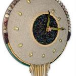 "Lunar Pacific" wall clock