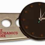 "Mechanics Bank" wall clock