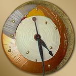 "Scattered Time" wall clock