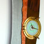 "View of the Bay" wall clock
